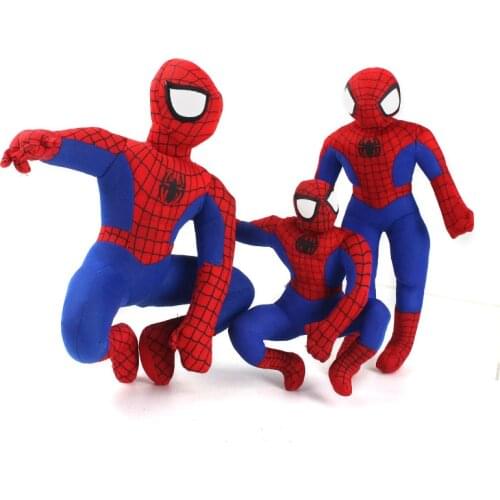 30cm Superhero Spider-Man Plush Toy Spiderman Peter Parker Stuffed Dolls Birthday Gifts