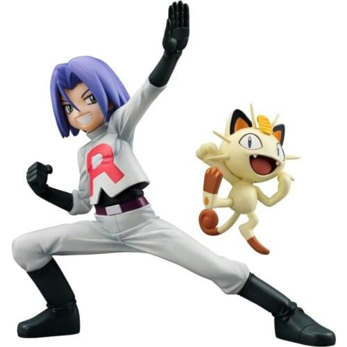 BANDAI MegaHouse GEM Digital Monster Pokemon James Meowth Anime Figures