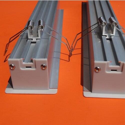 Free Shipping 2m/pcs 32m/lot Big size led recessed aluminum profile for led strip indoor lighting