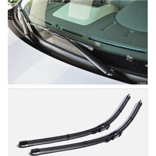 FUNDUOO For BMW E60 E61 5 SERIES 2003 2004 2005 2006 2007 2008 2009 24"+24" Soft Quality Rubber Windscreen Wiper Blade Wipers