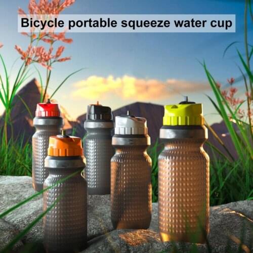 650 ml water bottle leak-proof silicone portable squeeze water bottle water bottle mountain road bike cycling water bottle