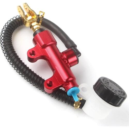 Motorcycle Rear Brake Master Cylinder Hydraulic Clutch Brake Pump Universal for Yamaha Motorbike Modification