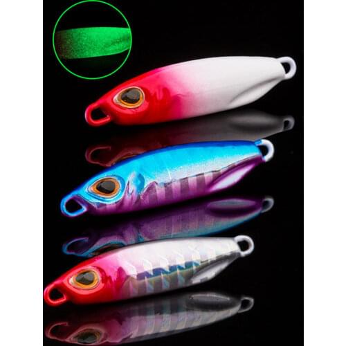 AS 1pcs Pesca Shore Spoon Cast Jigs 10g Leurre Metal Slow Falling Leurre Artificial Bait Sea Fishing Bass Lure Angler