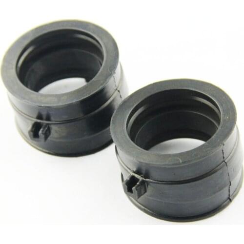 Scooter Carburetor Manifold Interface Carburetter Intake Pipe Adapters Insulator Connector Glue For HONDA VT600 1988-2008