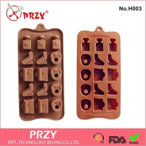 New style sell hot Chocolate Mold chocolate silicon mold Cake decoration mold cookies mould