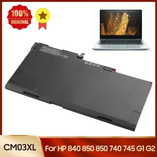 Original Replacement Battery CM03XL for HP ELITEBOOK 840 850 740 850 745 G1 G2 +tools Laptop Battery 3400mAh