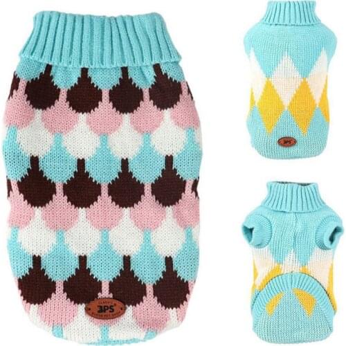 Autumn Winter Dog Sweater Christmas Pet Dog Clothes For Small Medium Dogs Pets Clothing Warm Puppy Dog Coat Knitting Pullover