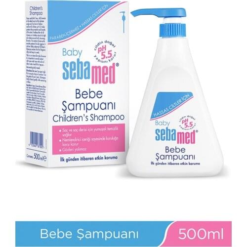 Sebamed Baby pH 5.5 Baby Shampoo 500 ml soap free and alkaline free