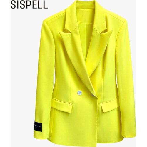 Женские повседневные пиджаки SISPELL China At AliExpress