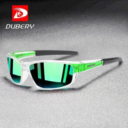 DUBERY Brand Mens Cycling Sports Style Polarized Sunglasses Mens Leisure Outdoor Essential Fashion Style D620