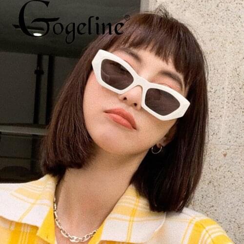 Vintage Cat Eye Sunglasses Women Sexy Retro Small Cateye Sun Glasses Brand Designer Colorful Eyewear For Female Oculos De Sol