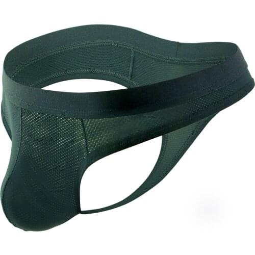 Sexy Mens T-Back Thongs Underwear Penis Jock Strap Man Thongs G-Strings Gay Men Mesh Breathable Underwear Shorts Men Jockstraps