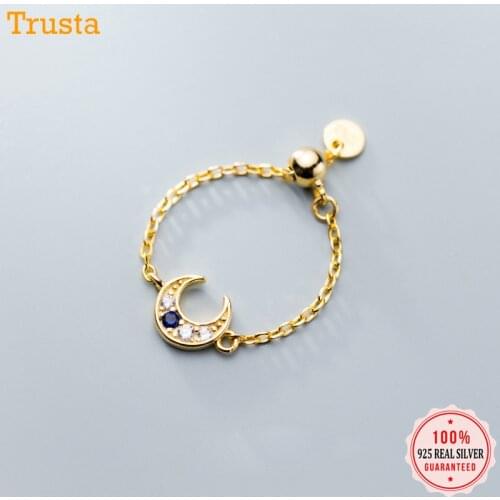 Женские золотые кольца TRUSTDAVIS China At AliExpress