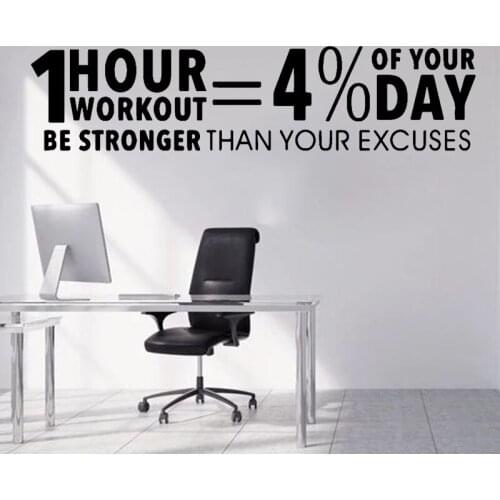 Inspirational Quotes Wall Sticker Company Office Decals Motivational Quote Wall Decor Removable Living Room Decoration