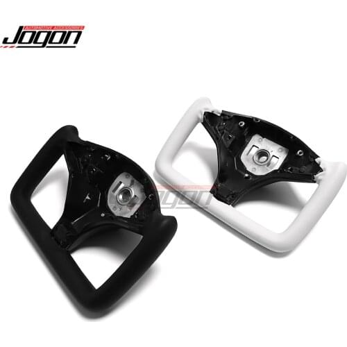 High Quality Full Leather Replace Steering Wheel For Tesla Model S Model X 2015 2016 2017 2018 2019 2020 Custom Sport Customized