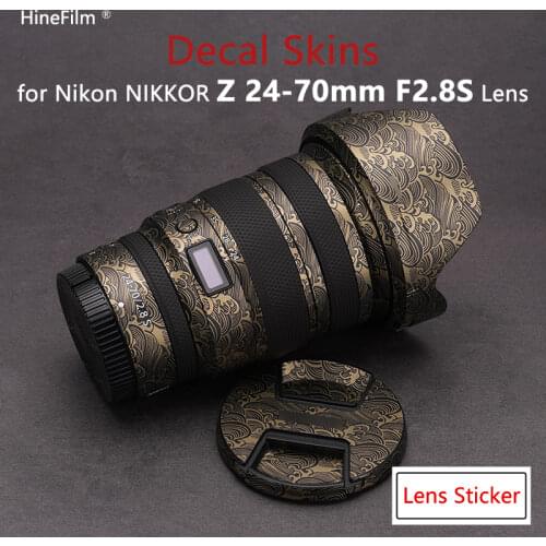 2470 2.8 Lens Protective Cover Skin for NIKON Nikkor Z 24-70mm f/2.8 S Lens Decal Protector Anti-scratch Cover Film 3M Material