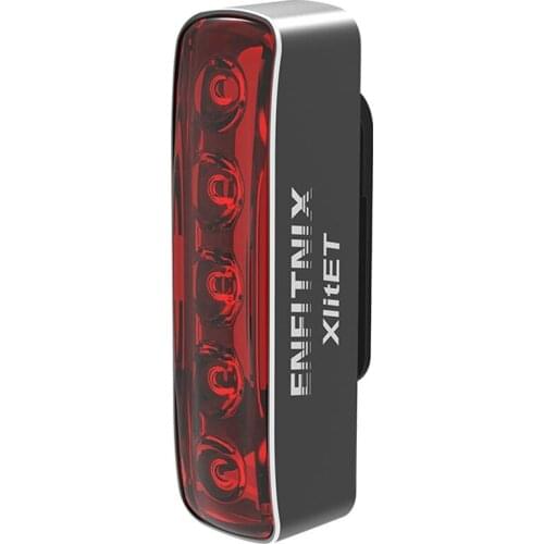 ENFITNIX Xlite Bicycle Tail Light Intelligent Sensor Brake Lights USB Road Bike MTB Taillights