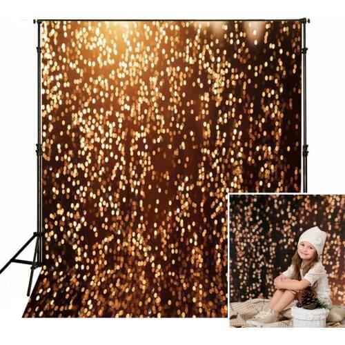 MEHOFOTO Photographic Background Glitter Photo Backdrop Gold Backdrop Photocall for Weddings Fantasy Photo Background Customized