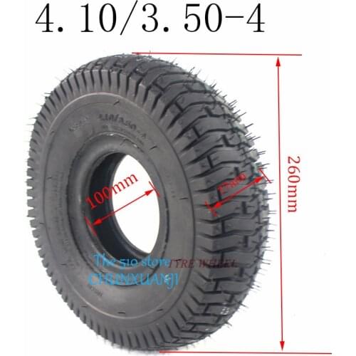 Hot Sale 2019 New High Reputation Tire 4.10/3.50-4 Fits Many Gas and Electric Scooters ATVS Mini Motorcycle 410-4 / 350-4