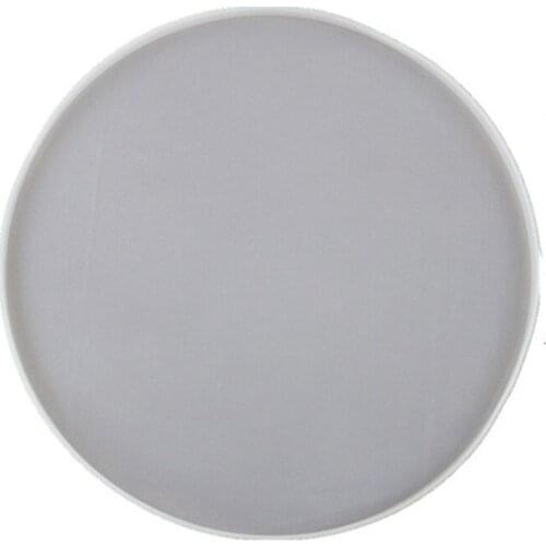 DIY Crystal Epoxy Silicone Mold Round Tray Handmade Mirror Silicone Swing Table Molds Silicone Tray Mold