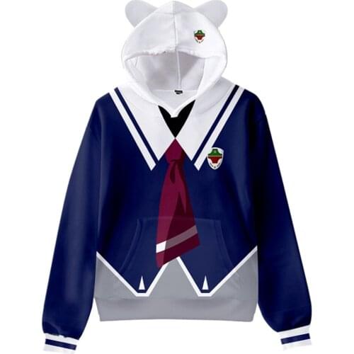 Anime SK8 the Infinity Miya Cosplay Hoodie 3D Printed Sweatshirt Kids Children Cat Ear Casual Streetwear Pullover Coat