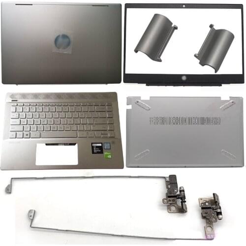 Laptop LCD Back Cover/Front Bezel/Hinge/Hinges Cover/Palmrest/Bottom Case For HP Pavilion 14-CE L19174-001 L19181-001 L19190-031