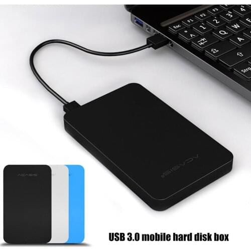 2.5 inch HDD SSD Case Sata to USB 3.0 Adapter Free 5 Gbps Box Hard Drive Enclosure Support 2TB HDD Disk disco duro externo