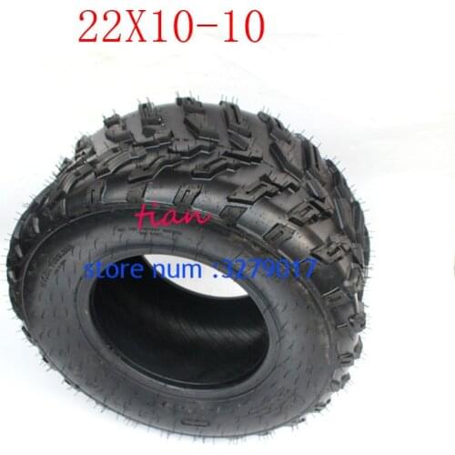 2PCS 2019 Newest High Performance GO KART KARTING ATV UTV Buggy 22x10-10 Inch Wheel Tubeless Tyre Tire