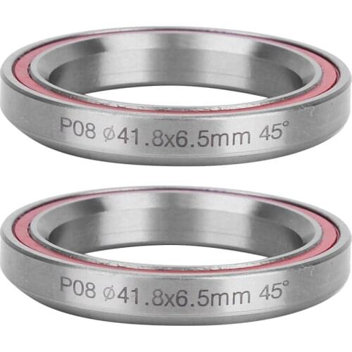 2PCS 41.8MM Heavy Duty Mountain Bicycle Bike Double Sealed Bearing Headset Accessory