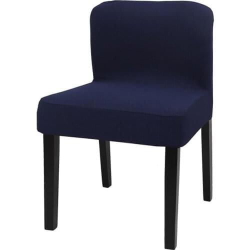 4pcs/Lot Stretch Low Back Bar Chair Cover Spandex Dining Chair Cover Banquet Party Chair Cover Housse de Chaise de Bar Slipcover