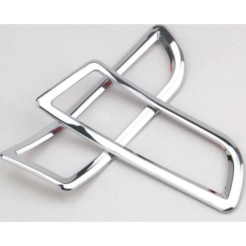 ABS Chrome Car Sider Door Stereo Speaker Cover Trim Styling Sticker 2pcs Fit for FORD FUSION 2013 2014 2015