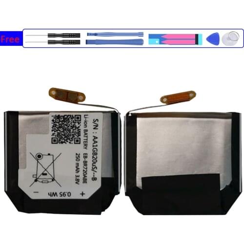 Battery EB-BR720ABE 250mAh For Samsung Gear S2 S 2 Classic R732 BR720 Bateria