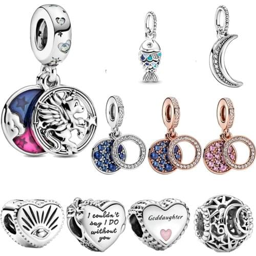 New Arrival 2020 Pre-Winter Mysticism 925 Sterling Charms Beads Fit Original Pandora Bracelet Silver Jewelry Making Gift