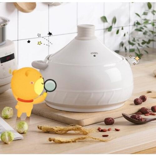 Household fully automatic multi-functional birds nest soup ceramic electric boiler J03