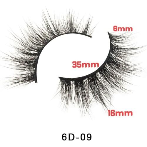 CrownLashes 3D Long False Eyelashes Makeup Natural Fake Thick Black Eye Lashes natural faux mink lashes eyelashes natural