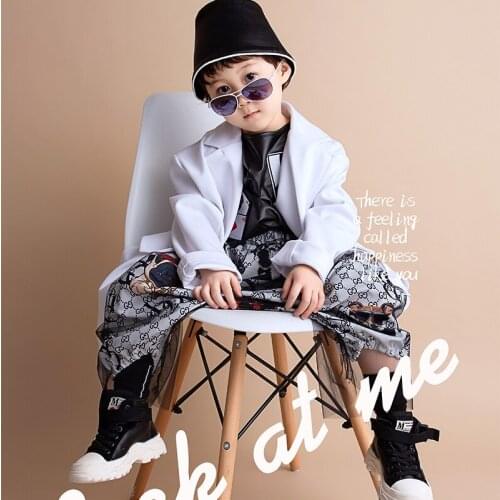 Childrens studio theme photo clothing 2021 new original design trendy childrens art photo clothing