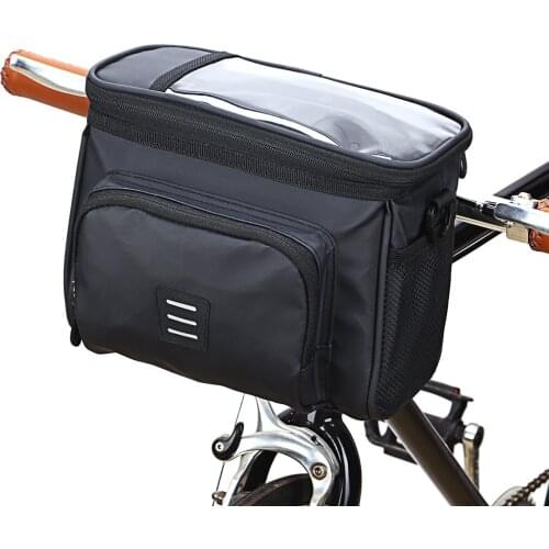 MTB Bicycle Cycling Insulated Front Bag Basket Pouch Biking Portable Bike Handlebar Phone Holder Dustproof Cycling Parts