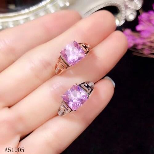 KJJEAXCMY boutique jewelry 925 sterling silver inlaid natural zircon gemstone ladies luxury ring support detection