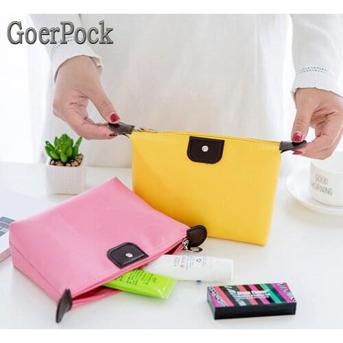 Cosmetic Bag Organizer Multi-Functional Portable Purse Box Travel Makeup Toiletry Case Storage Pouch Accessoires Tag Wash Pouch