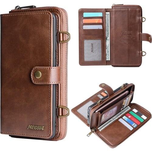 XXx Multifunction Detachable wallet Strong adsorption Leather for iPhone 7 8 Plus X XS XR XSMax 11 12 Pro Max Phone Case