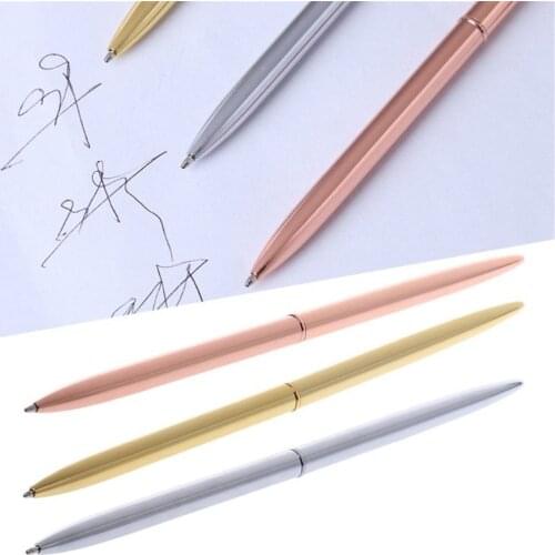 Fashion Business Color Business Office School Office Stationery Ballpoint Pen New Gold Pen Financial Ball Point Pens