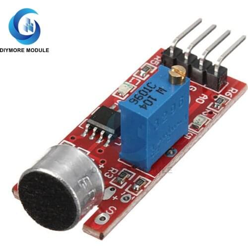 Sound Microphone Sensor Detection Module High Sensitivity Speakers Player Board For Arduino AVR PIC