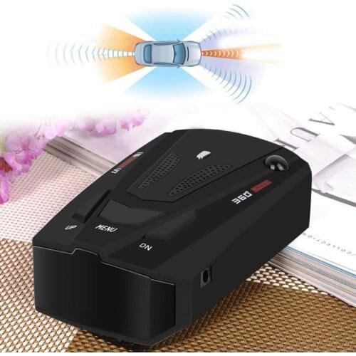 2021 New Car Trucker Speed 360 Degrees Vehicle Radar Detector Voice Alert Warning 16 Band