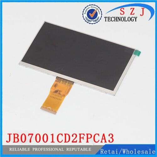 New 7'' inch LCD Display For JB07001CD2FPCA3 LCD Screen panel Glass Replacement Free Shipping 164*97mm
