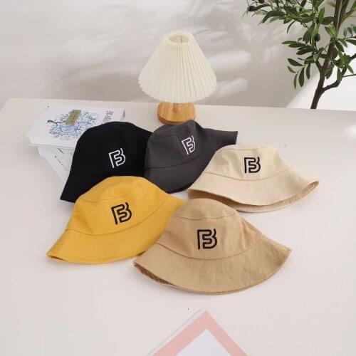Solid Color Spring Autumn Women Casual Flat Caps Fashion Girl Cotton Bucket Hat Fisherman’s Beach Hat Female Tourism Accessories