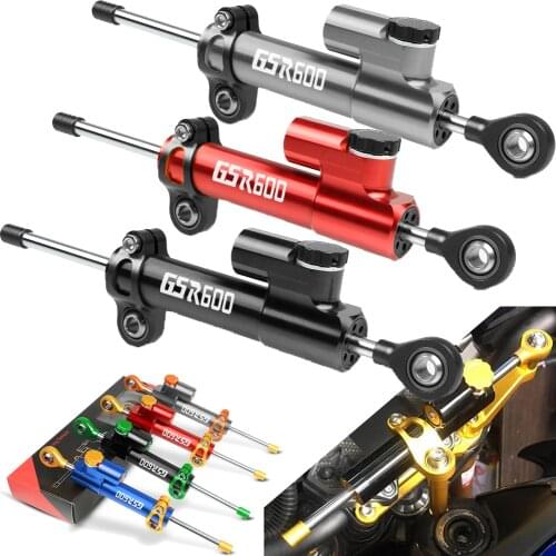 FOR Suzuki GSR600 GSR 600 2006 2007 2008 2009 2010 2011 Motorcycle CNC Adjustable Steering Damper Stabilizer Safety Control
