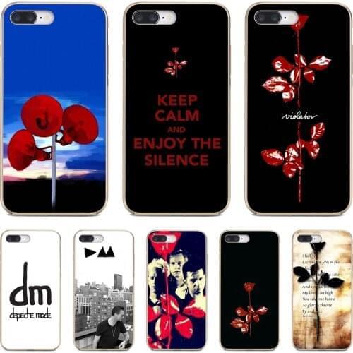 TPU Silicone Case Depeche-Mode-Violator-DM-depeche For Xiaomi poco X3 nfc F2 Pro M3 Mi 5X 6X Max Mix 1 2 2S 3 Mi5 Mi6 Mi3 Mi4