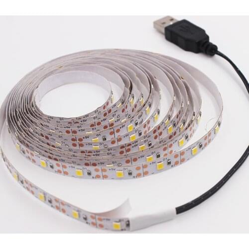 5V USB Powered Led Strip Light TV Backlighting Home Theater Lighting For Flat Screen Television SMD2835 3528 RGB tape Led Strip