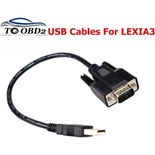 High quality Short USB Cable for Lexia3 PP2000 Diagnostic Auto Scanner Tool USB Cable for Lexia 3 Work for Citroen FOR Peugeot