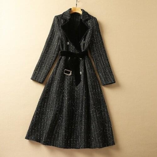 Женские пальто с поясом Yanluofsh China At AliExpress